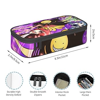 最終価格　暗殺教室　ぬ〜べ〜　カードケース　非売品　値下げ Amazon.co.jp: 暗殺教室 の中性筆袋、高ルックスで多機能な文具
